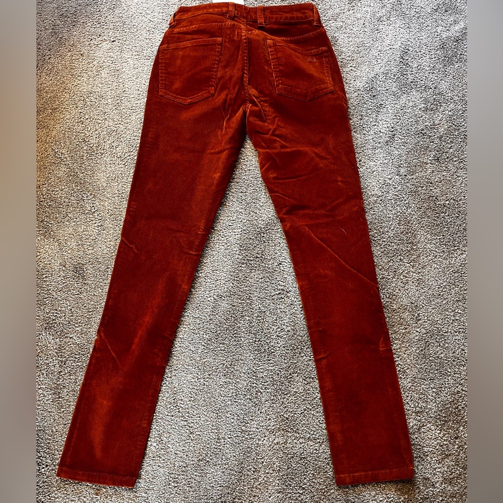 STIO women’s corduroy pants, women’s rivet, maple brown color size 4.